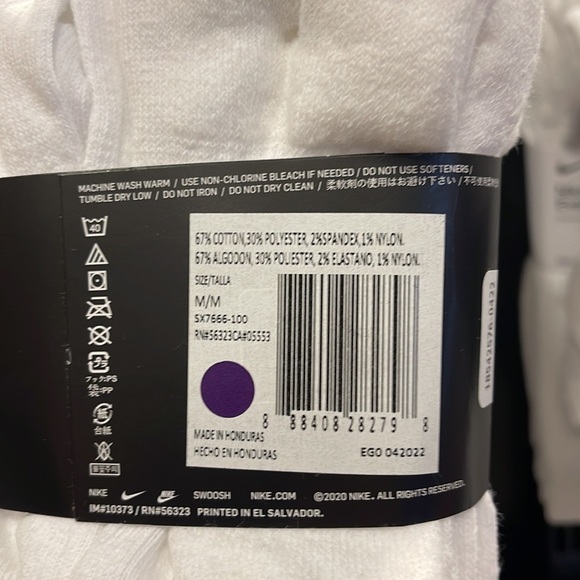 Nike Training Crew Socks (6 Pairs)
Nike Everyday Cushioned - Picture 15 of 16